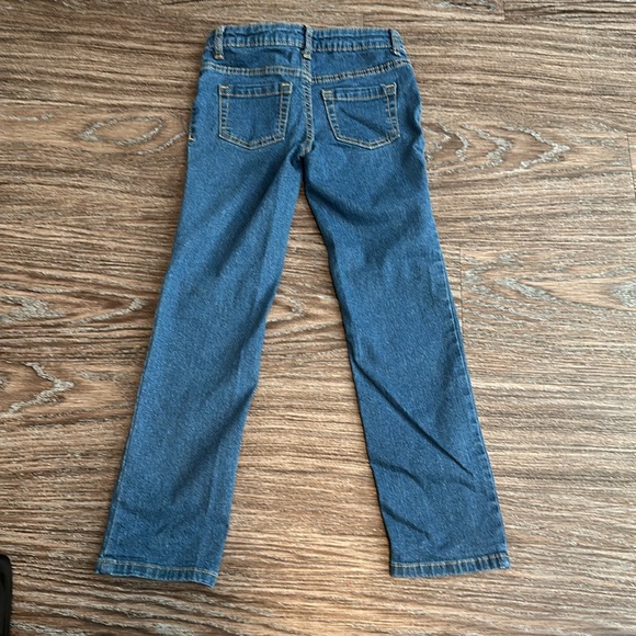 Cat & Jack Super Stretch Straight Jeans size 7 adjustable waist. - Picture 2 of 2